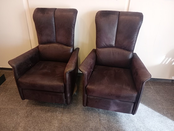 Image 1 of 2 asientos relax up2date de cuero nobuk
