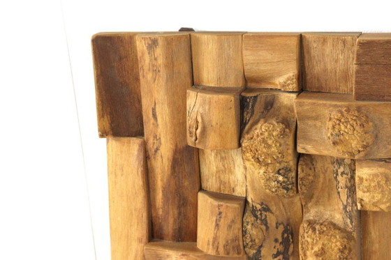 Image 1 of Pannello murale in legno vintage