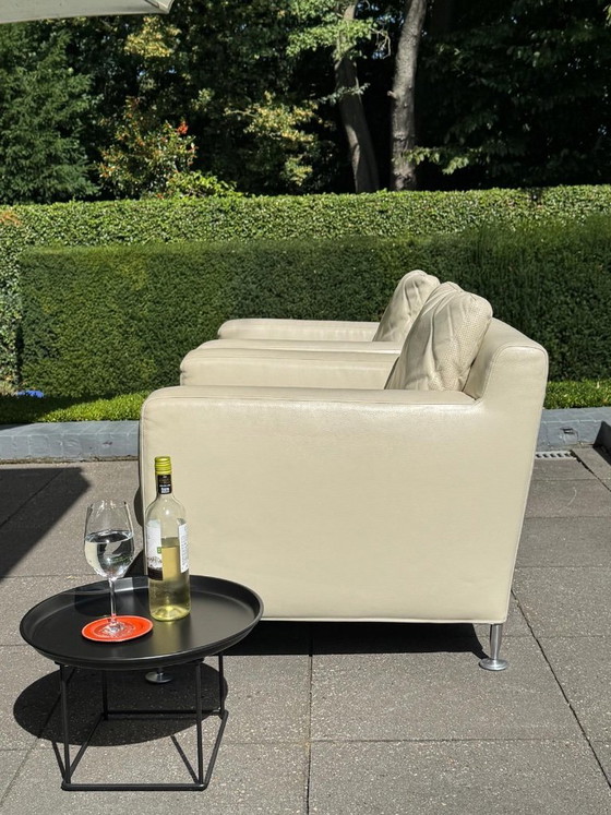 B&B Italia Fauteuil Harry (los of als set) – Leather, Metal (photo 9 of 16)
