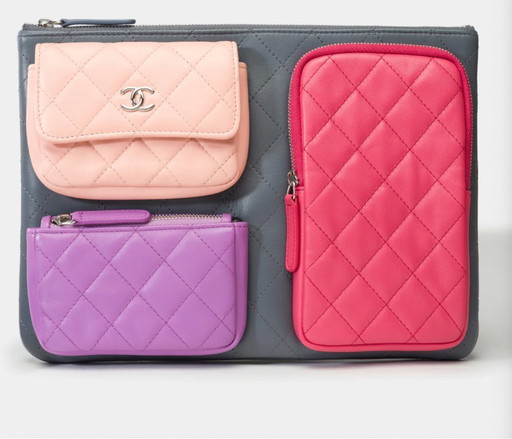 Sac CHANEL en Cuir Multicolore - 101758