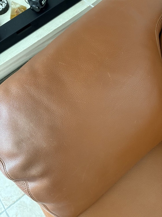 Original de Sede DS-17 Modular Leather Sofa Set – Cognac – Switzerland – Modular sofas (photo 26 of 28)
