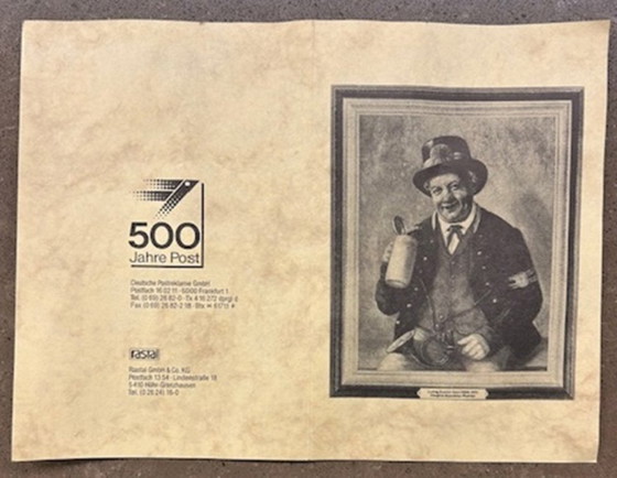 Image 1 of Boccali da birra tedeschi per l'anniversario 500 Jahre Post (edizione limitata)