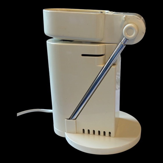 Image 1 of Lampada da tavolo Valenti “Clara” – design Gianni Cardile – bianca – vintage