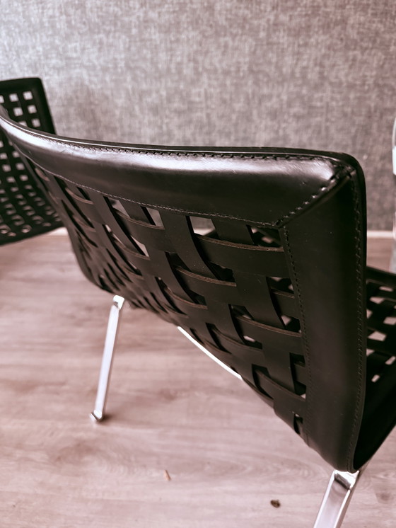 Image 1 of 2 “Net W” Lounge Armchairs by Giancarlo Vegni for Fasem,ca99s