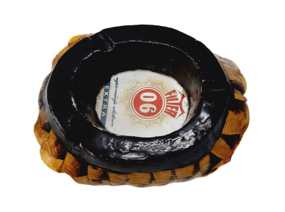 Image 1 of Posacenere vintage in vero guscio di tartaruga