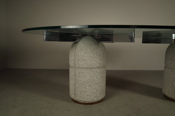 Image 1 of Mesa de comedor "Paracarro" de Giovanni Offredi para Saporiti Italia, años 70