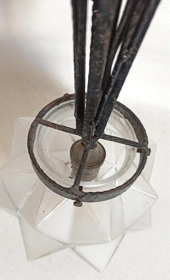 Image 1 of Art Deco pendant light, 45 cm high