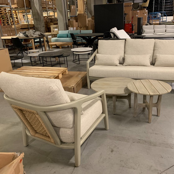 Image 1 of Castle Line Teak Gray lounge set