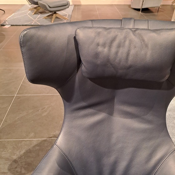 Image 1 of Leolux Caruzzo armchair, pouf and pillow