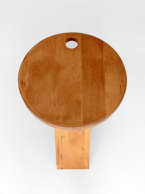 Image 1 of Suzy Buchenholzhocker von Adrian Reed 1984