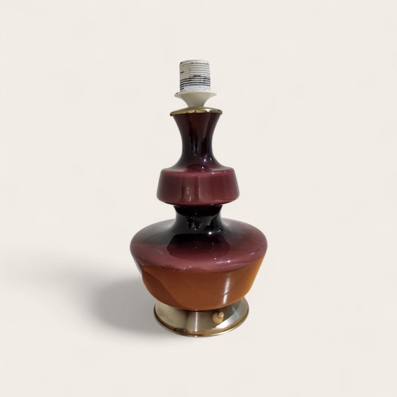 Image 1 of Holmegaard Danish glass lamps mid-century