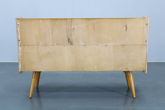 Image 1 of Cassettiera con ripiano in vetro, anni '60, Cecoslovacchia