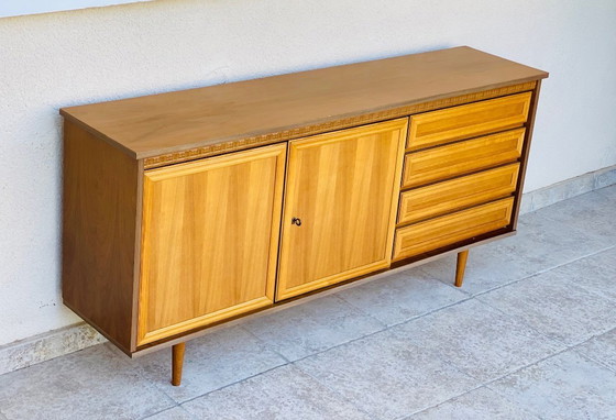 Image 1 of Vintage Walnut Sideboard, 1960s