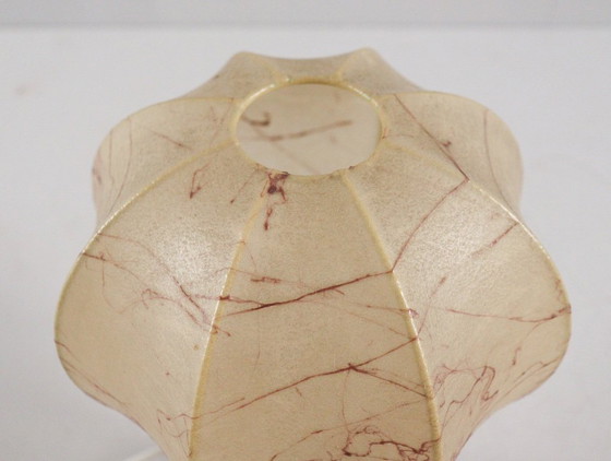 Image 1 of Lampes de table Cocoon de style Mid-Century par Goldkant, conçues par Friedel Wauer, Allemagne, années 1960