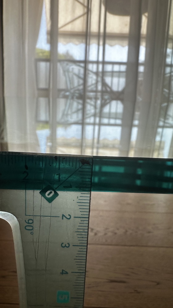 Tavolino da caffè minimalista in vetro curvato – 12 mm – 110 × 60 cm – Tavolini da caffè, Glass (photo 7 of 7)