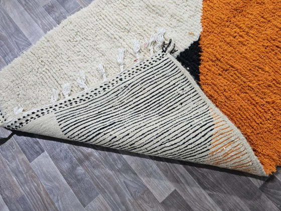Image 1 of Alfombra bereber tradicional hecha a mano, 100 cm x 300 cm