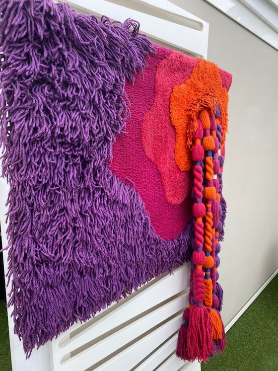 Image 1 of Wollteppich aus dem Weltraumzeitalter