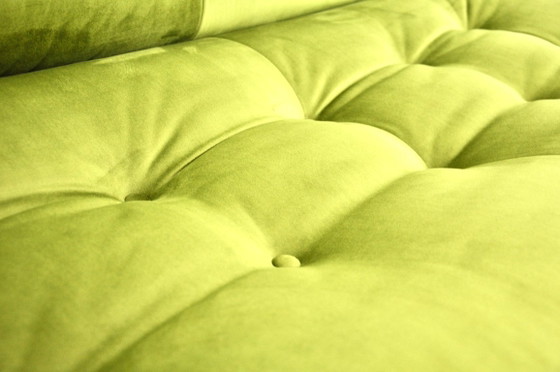 Soriana Sofa by Afra & Tobia Scarpa for Cassina, 1970s – Metal, Velvet (photo 8 of 11)