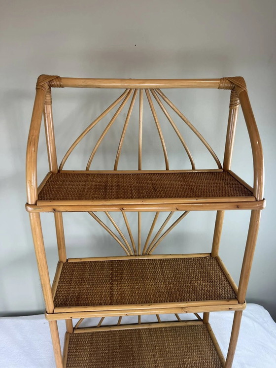 Scaffale in rattan vintage – Scaffali a muro, Wicker (photo 4 of 13)