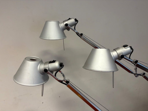 3 x Artemide Tolomeo Michelle De Lucchi