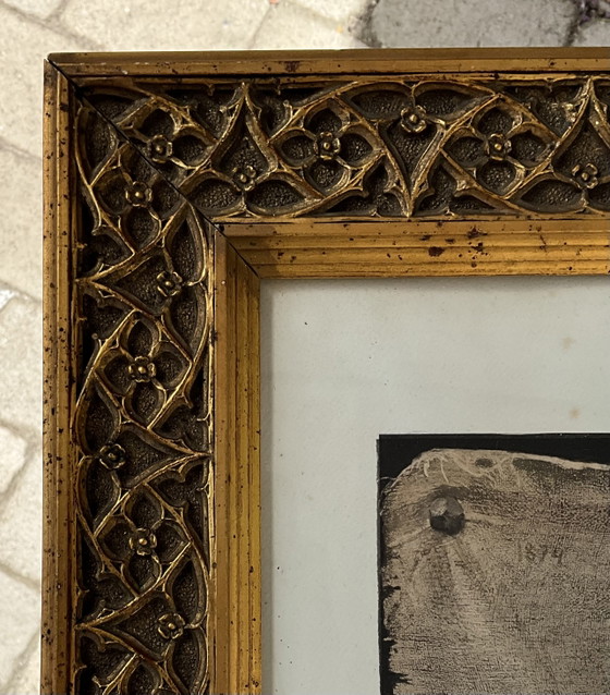 Image 1 of Grande stampa antica di Gesù Cristo – Roberto Hoesch, Milano