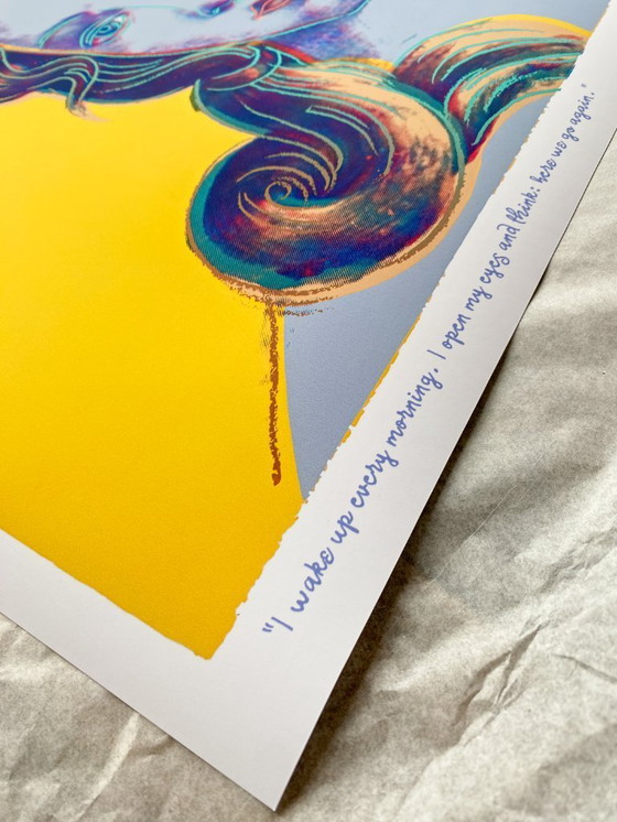 Image 1 of Sandro Botticelli - Nascita di Venere - Interpretazione di Andy Warhol - Poster 50 × 70 cm