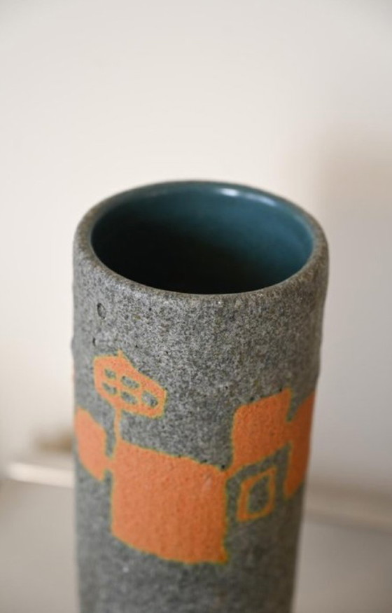 Image 1 of Vaso - Ceramica - Maria Hadamcsik - 1960