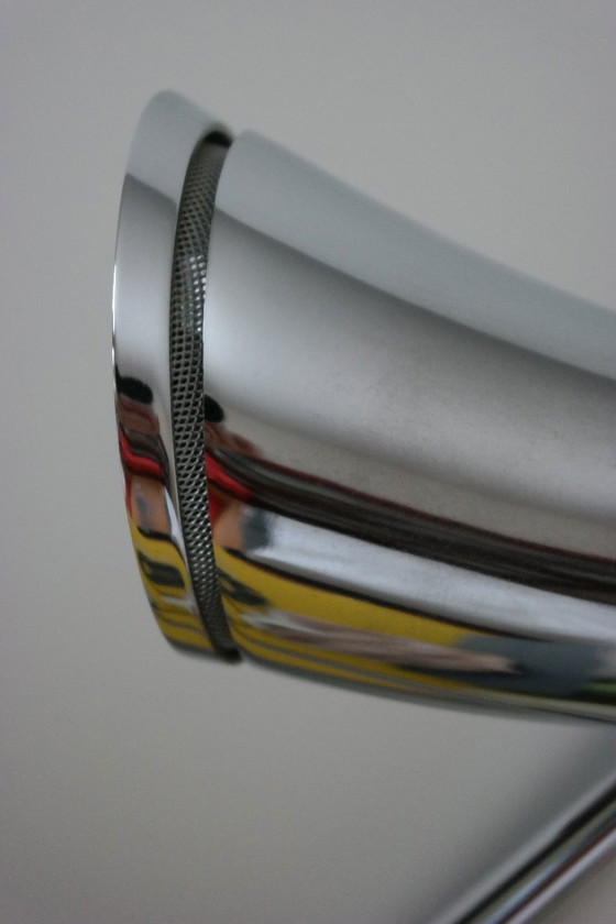 Image 1 of Philippe Starck, lampada 'ARA', metallo cromato lucido (FLOS, Italia).