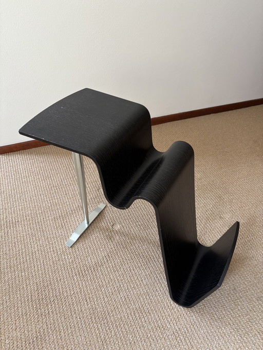 Modern side table and reading tray