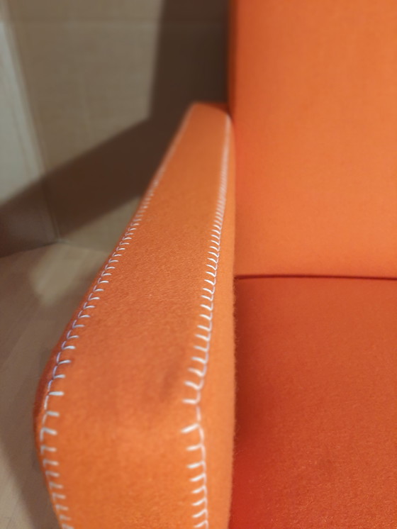 Image 1 of Cassina Utrecht 637 Nuovo mai usato in panno di lana Ruggine arancione (Serie 13L) Punto cavallo