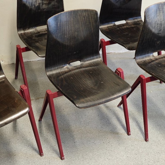 Image 1 of Vintage Pagholz Galvanitas S22 eetkamerstoelen