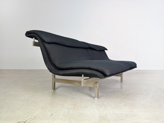 Image 1 of Saporiti Italia Wave Divano Giovanni Offredi 1970 design a due posti