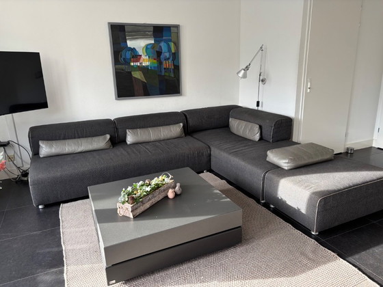 Image 1 of Leolux sofa, Ponton, with Trovo table