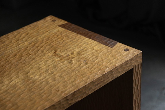 Image 1 of Consola de roble tallada a mano, Francia, principios del siglo XXI