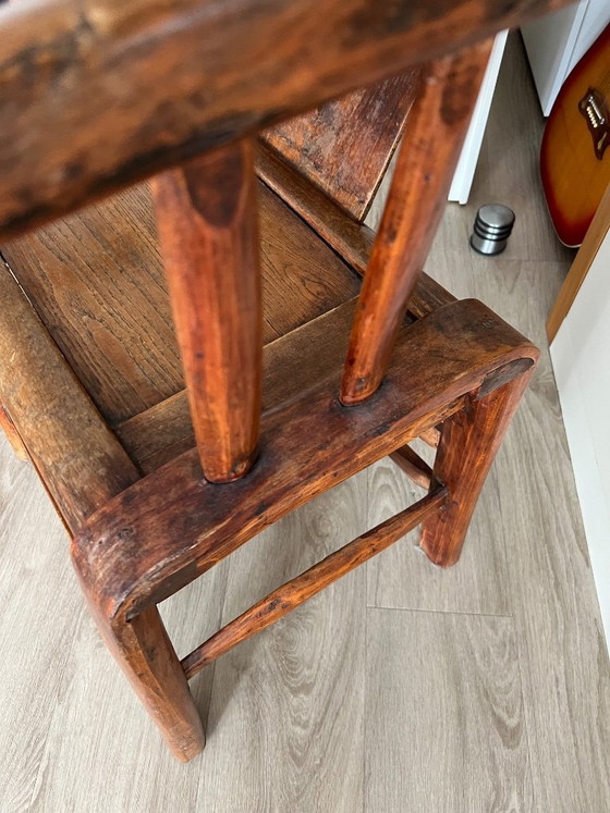 Image 1 of Silla antigua china de Shandong con forma de herradura.