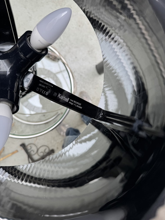 Image 1 of Ego Form loveseat tullip + Kartell lamp + Eileen Gray table