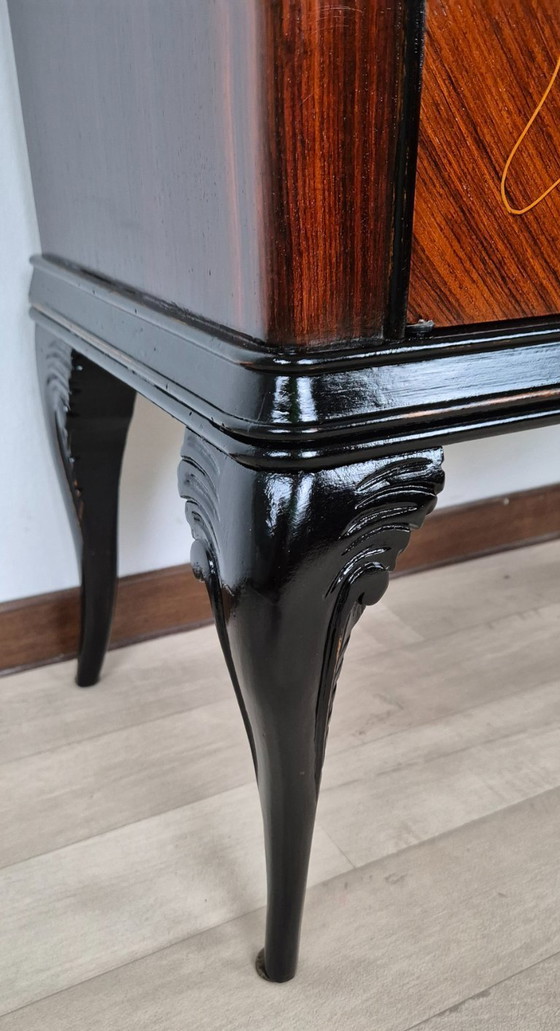 Image 1 of Art Deco bedside tables "Vanity" from the land of the sun (Castrocaro Terme)