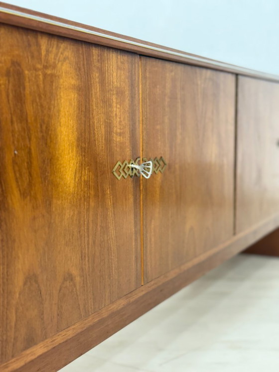 Image 1 of Vintage Sideboard / Mid-Century Lowboard / 1960s Chest of Drawers