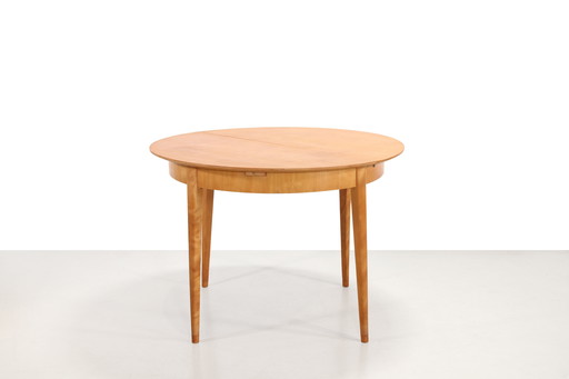 Berken Pastoe ronde eetkamertafel model TB05