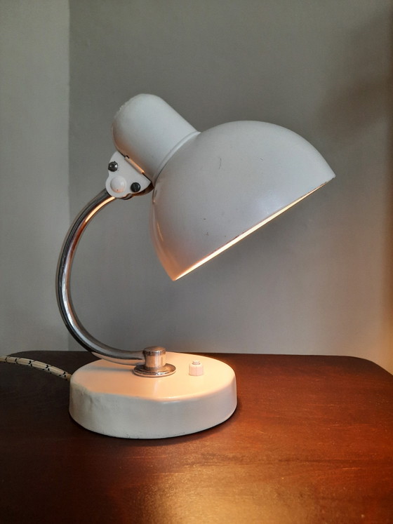 Kaiser iDell 6722 Table lamp, Art Deco, 1930s – Chrome, Metal (photo 6 of 14)