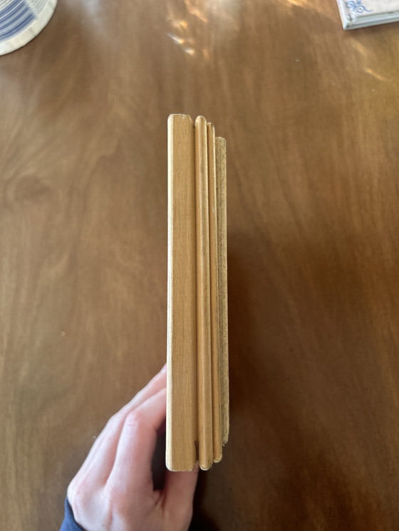 Image 1 of Set van 2 Antieke Delftse Tegels (18e Eeuw) - Vliegeren & Landschap