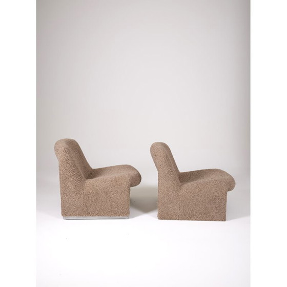 Image 1 of Pair of vintage Alky armchairs by Giancarlo Piretti for Artifort, Italy 1970