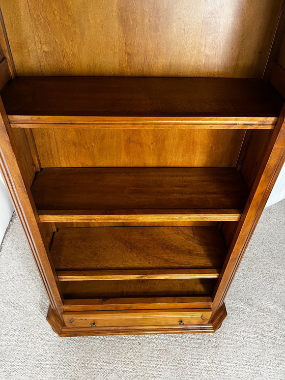 Librerie aperta in ciliegio, stile classico francese, influenza Luigi Filippo, 1950 – Legno (photo 8 of 14)