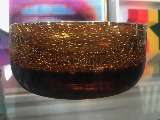 Image 1 of Vintage Beker - Bubbelglas - Verrerie de Biot - 1960