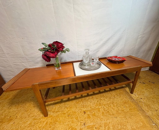 Vintage Remploy Teak Extending Coffee Table | Jaren 60 | Scandinavian Style A Wonderfully Stylish And Practical Mid-Century Coff