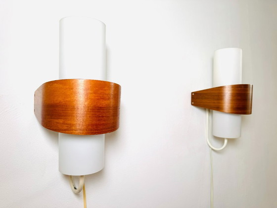 Image 1 of Lámparas de pared NX40 de Louis Kalff para Philips, Países Bajos, década de 1950