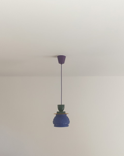 Contemporary "artypop" pendant light