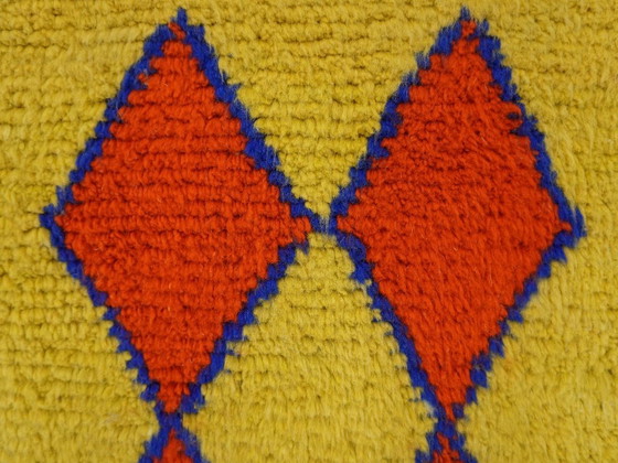 Image 1 of Berber tapijt - 325 cm x 216 cm - gekleurde wol