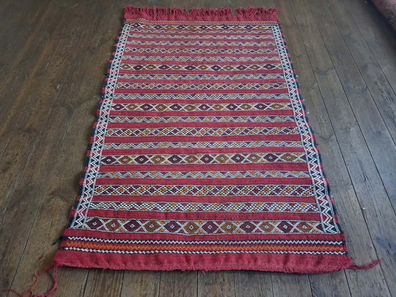 Handmade Zemmour Berber Kilim 155×95cm, Rugs & carpets, Wool, Multi Color (photo 12 of 12)