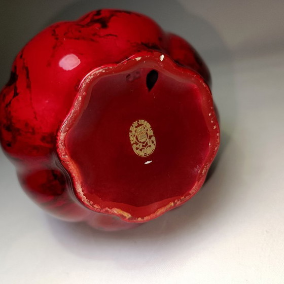 Zsolnay - Vaso - Vaso Eosina Rosso - Porcellana – Vasi, Porcelain (photo 22 of 22)